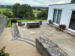 Outdoor space at our tantra retreat venue in Glastonbury