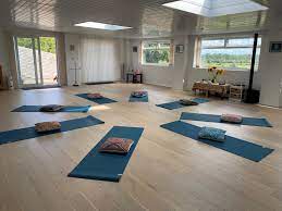 Workshops space at our tantra retreat venue in Glastonbury